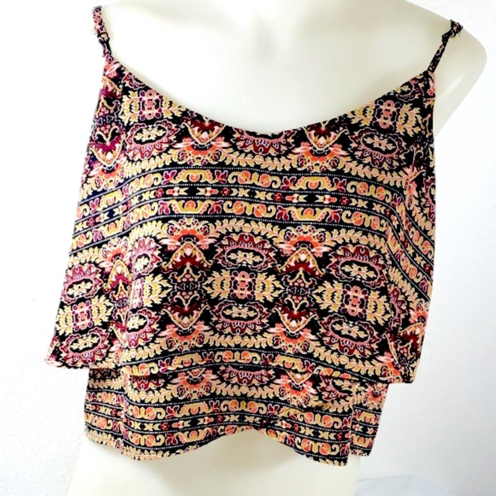 Crop Top Size L Layered L